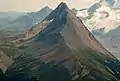 Wilcox's north ridge seen from Tangle Ridge