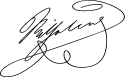 Wilhelm I's signature