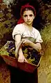 William-Adolphe Bouguereau, The grape picker, 1875