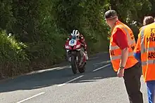 William Dunlop at the Sulby Straight