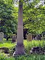 William Flockhart grave in Warriston Cemetery Edinburgh