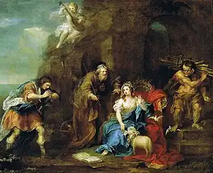 Image 51William Hogarth's depiction of a scene from Shakespeare's The Tempest is an example of how English literature influenced English painting in the 18th century. (from Culture of England)