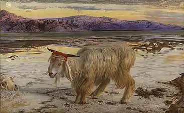 William Holman Hunt  The Scapegoat  1854