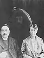 Reverend Charles Lakeman Tweedale, his wife, and the spirit of her deceased father (5 September 1919).