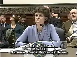 Image 39Wilma B. Liebman, chair, NLRB.