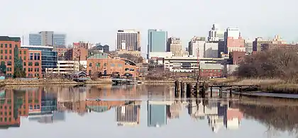 Downtown Wilmington and the Christina River