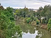 Wilsons River and Coleman's Point, Lismore, photographed in 2023