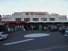 Wimbledon station main entrance