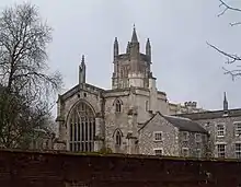 Winchester College, exterior of the chapel