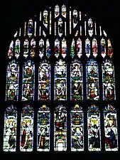 Lady chapel window