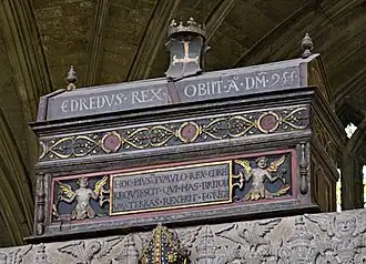 Mortuary chest of Eadred in Winchester Cathedral