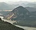 Southeast aspect of Wind Mountain seen from Starvation Ridge