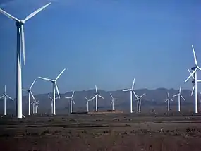 Image 47Wind farm in Xinjiang, China (from Wind farm)