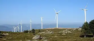 Image 5A wind farm in a mountainous area in Galicia, Spain (from Wind farm)