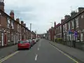 Bearwood Hill Road - major thoroughfare into the centre of Winshill