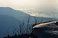 View from summit of Big Mountain, looking east towards Parnell Knob and the "Great Valley"