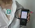 Portable wireless ECG monitor