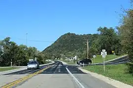 Western terminus on WIS 35