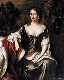 Portrait of Queen Anne (private collection)