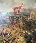 Death of Władysław Szujski in the Battle of Sillery