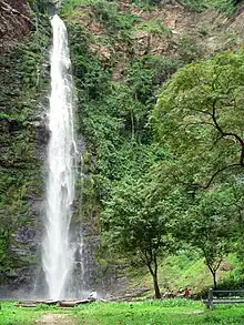 Springs and waterfalls in the Volta region