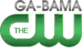 The CW logo in green with the word "GA-BAMA" in a gray sans serif, right justified, above it.