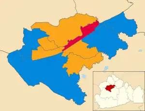 2021 results map