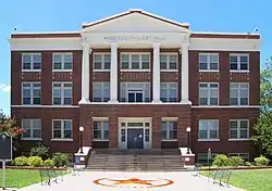 The Wood County Courthouse in Quitman