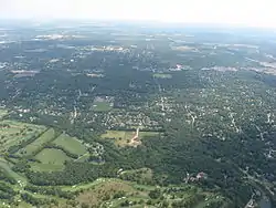 Aerial view of Woodbourne-Hyde Park