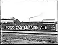 Woods Castlemaine Ale advertisement, Hunter Street, Newcastle West, NSW, 24 June 1898