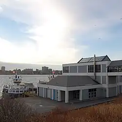 Woodside ferry terminal on Halifax Harbour