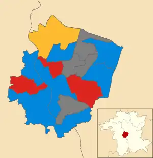 2007 results map