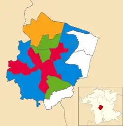 2021 results map