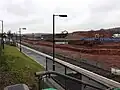 This will be where the second platform to Birmingham will be.