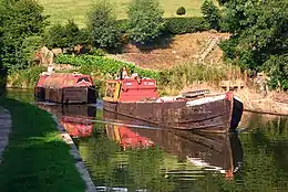 Forget-me-Not pulling Lilith on the Macclesfield Canal