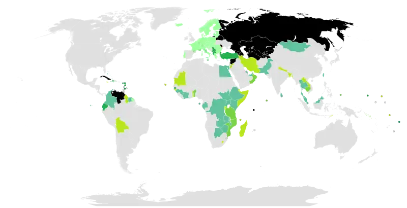 Visa requirements for citizens of the Republic of Kosovo