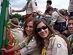 Image 31Portuguese Girl Scouts at the 21st World Scout Jamboree, Jul 28, 2007, England