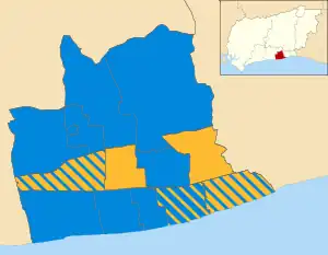 2004 results map