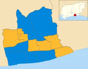 2006 results map