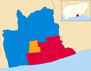 2021 results map