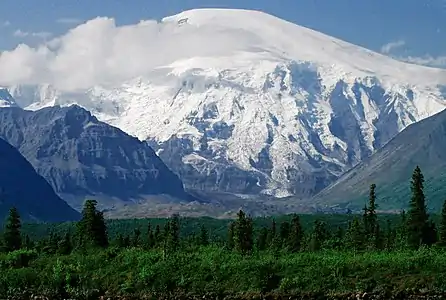 Image 13Mount Sanford in the Wrangell Mountains (from Geography of Alaska)