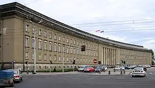 Former Regierungspräsidium in Wrocław (by Felix Bräuler, Erich Böddicker, Arthur Reck, 1939–45)