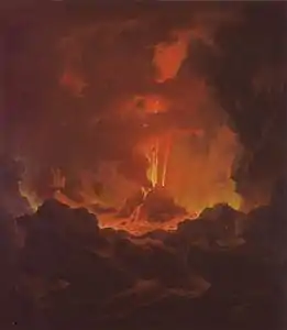 Eruption (close-up)