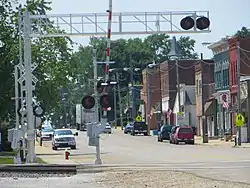 Main Street in Wyanet