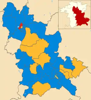 2003 results map