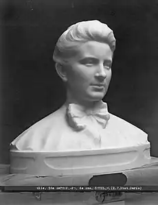 Bust of Ottil Matton, County Museum Gävleborg