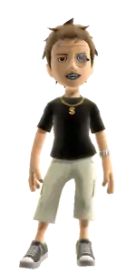 A Xbox 360 avatar