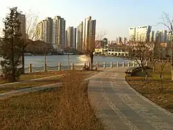 Haiyi Changzhou Residential Community on the eastern side of the subdistrict, 2014