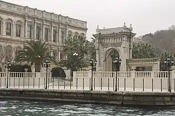View of the gate from Bosphorus