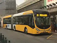 Image 46Transmac YL01, a Yutong ZK6180HGH articulated bus in Macau. (from Articulated bus)